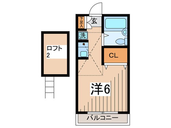 コンフォート中田の物件間取画像